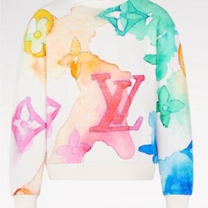 Louis Vuitton Multicolor Crewneck Sweater